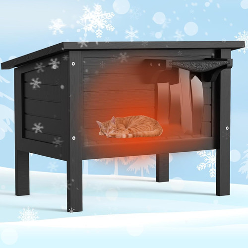 Weatherproof outdoor cat house - weatherproof,